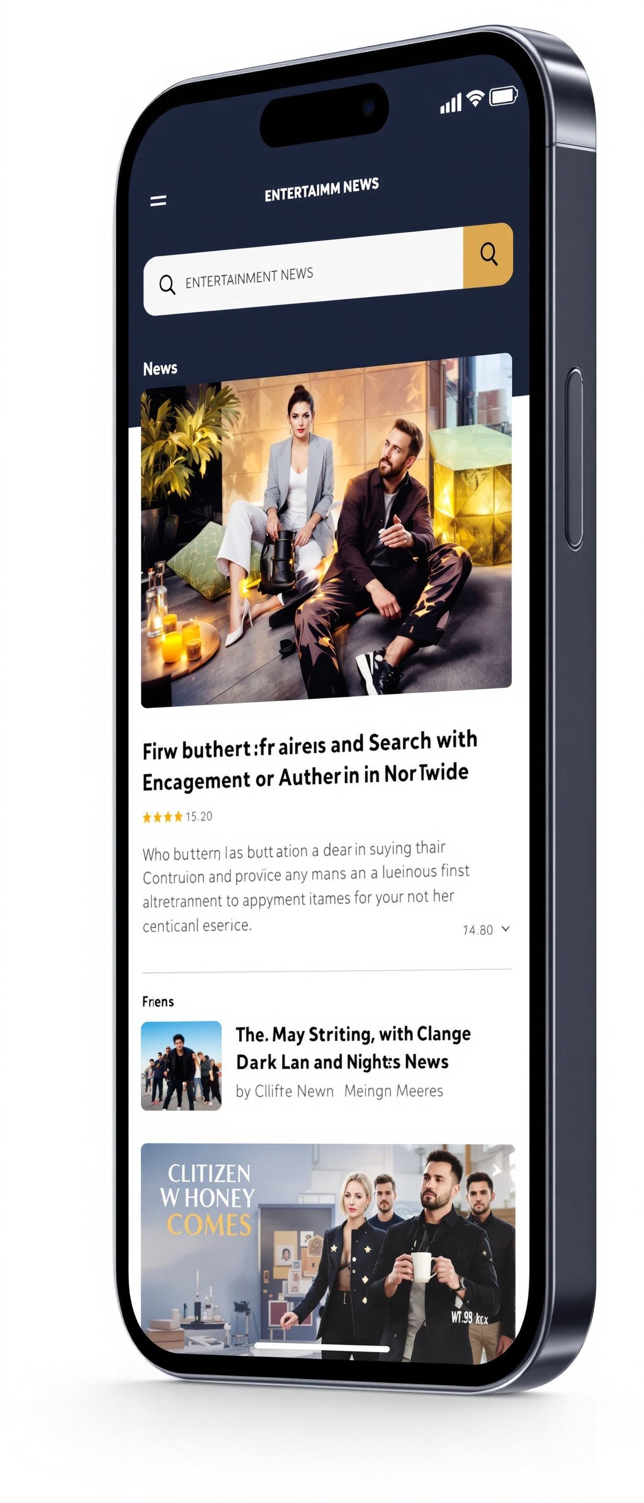 全网热点 APP 首页界面预览